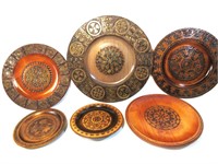Decorative Wood Plates