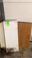 Range hood and cabinet doors (2)