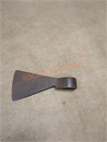 Antique trade axe head stamped with Maker's Mark