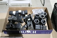 BOX OF DIRECTOVALVES, WIRING  ETC