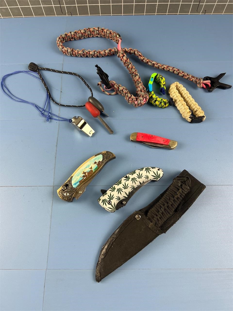 POCKET KNIVES &  SURVIVAL ITEMS