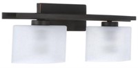 Hampton Bay 2-Light Vanity Fixture