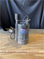 1/3hp Submersible sump pump, unk condition