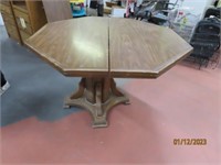 Wooden Mid-Century Table w/ Leaf