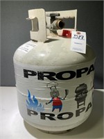 Old Style Valve 20# Propane Tank Filled