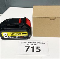 DCB546-XE 20V Flexvolt Battery Pack