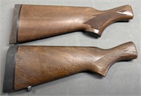 2 Remington Walnut & Wood Shotgun Stocks