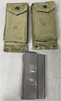 2-20 rnd M14 Magazines & Military Holders