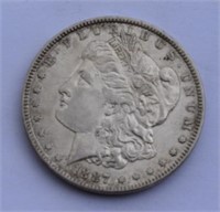 1887 US MORGAN SILVER DOLLAR !