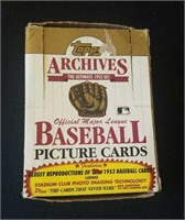 1991 Topps Archives wax box