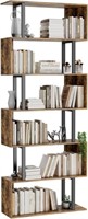 ULN-Modern Geometric Bookcase Storage