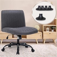 Armless Swivel Vanity Chair