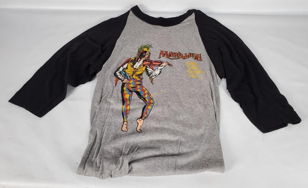 Marillion Script For An American Tour 1983 Shirt