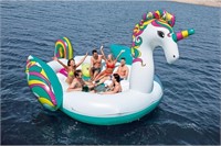 H2OGo Bestway Giant Unicorn Party Island