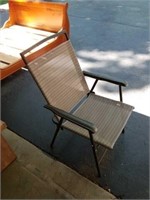 Outdoor chair.