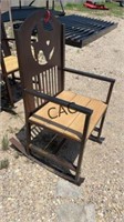 Metal Rocking Chair