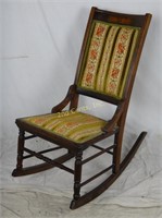 Aantique Solid Wood Rocking Chair