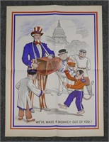 1943 Propaganda Poster We Made A Monkey Out Of You
