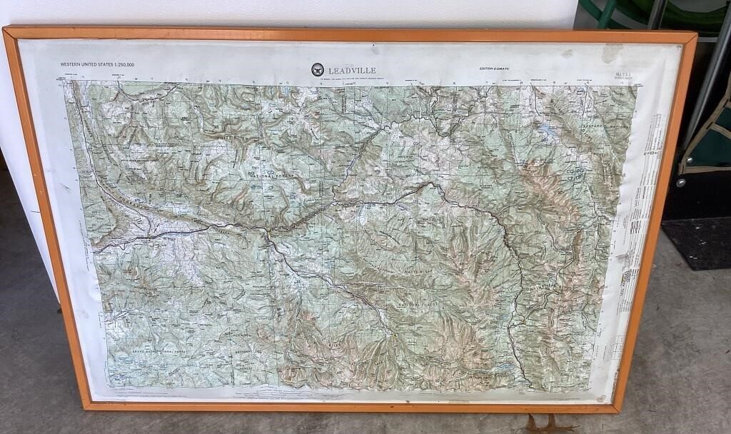 3D map of Leadville