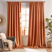 jinchan Velvet Curtain for Living Room, Thermal In