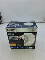 Commercial color changing recessed kit