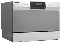 Danby DDW631SDB Countertop Dishwasher with 6 place