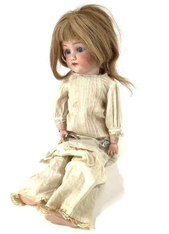 Jutta Bisque Head Doll w Painted Composition Body