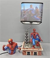 Spider Man Lamp & Piggy Bank