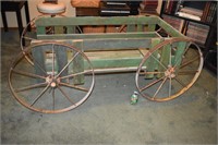 AWESOME Wood Wagon w/Steel Wheels