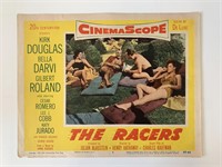 The Racers original 1955 vintage lobby card