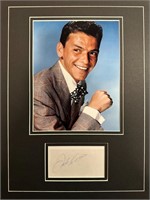 Frank Sinatra Custom Matted Autograph Display