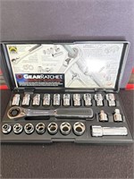 GEAR RATCHET SET, 21 PC.