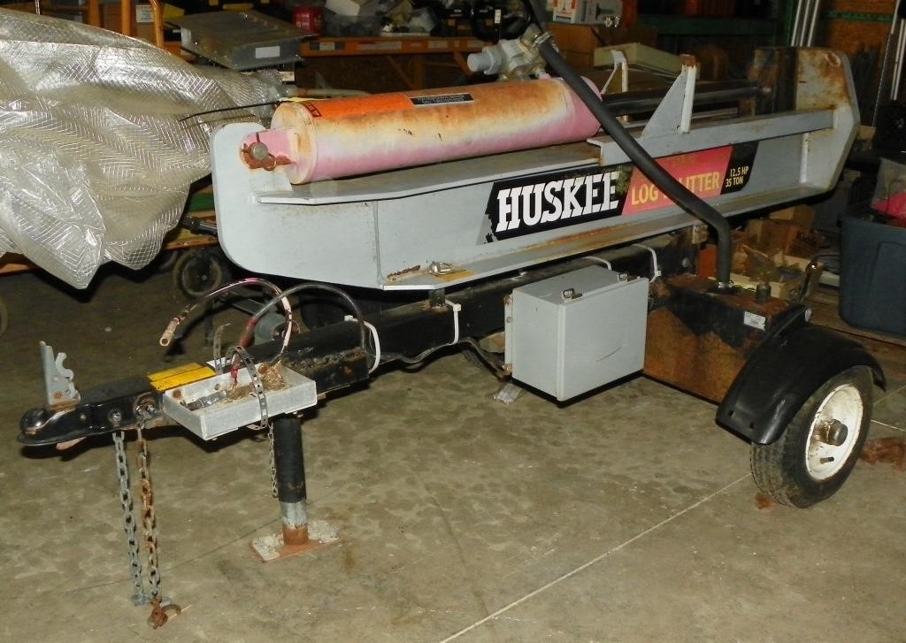 Huskee 35 Ton 12.5 hp log splitter