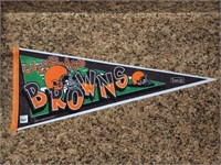 1995 TAG EXPRESS/TRENCH CLEVELAND BROWNS PENNANT