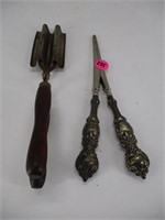 Lot (2) Early Hair Curlers