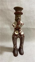 Andean Musician Peruvian Quinua Ceramic Ayacucho