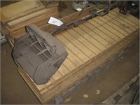 PALLET OF SHELVING & MISC ITEMS