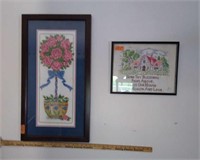 Needlepoint Wall Decor 2