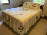 QUEEN SIZE BEDSPREAD AND PILLOW SHAM SET