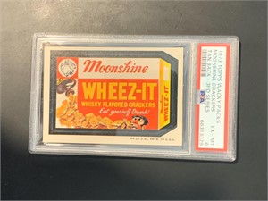 1973 Topps Wacky Packages Mooshine Crackers Wheeze
