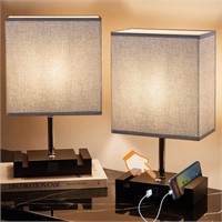 Touch Control Table Lamps[LED Bulbs Included],
