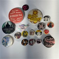 Buttons and Pins Variety Lot