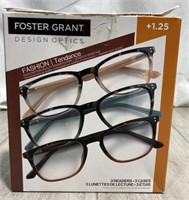 Design Optics Glasses +1.25