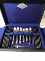 Cutlery Set, Silver Plated Service for 12