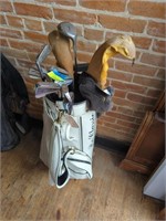 Golf bag/clubs