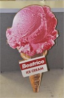 Beatrice Ice Cream Sign