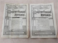 1904 the Presbyterian record