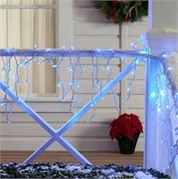 Holiday Time 25' 200 Count Blue LED Flicker Lights