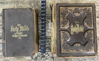 2 antique bibles
