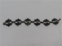 Sterling Bracelet, Broken Clasp - 7" Long